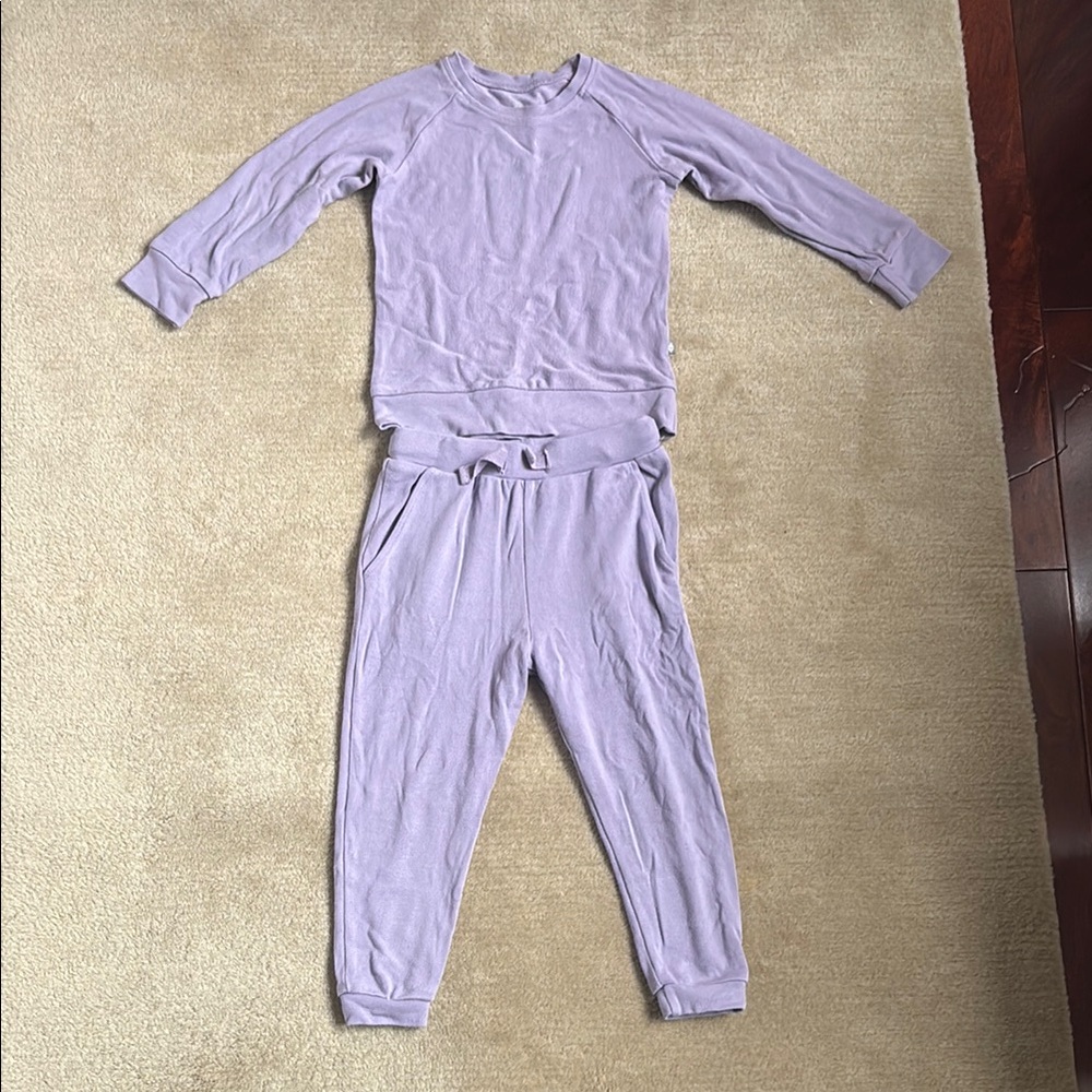 Kyte BABY Kids Matching Bamboo Set in Lavender